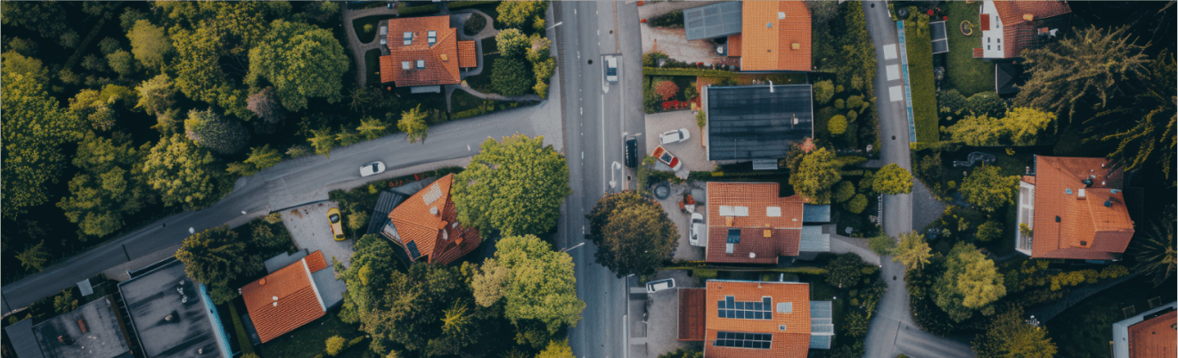 Residential housing development.